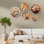 Wallity Yats-19 Conjunto de 5 cuadros decorativos multicolor